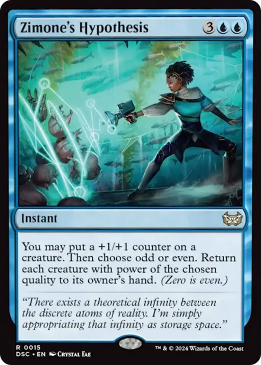 Zimone’s Hypothesis [Duskmourn: House of Horror Commander] - MTG Single