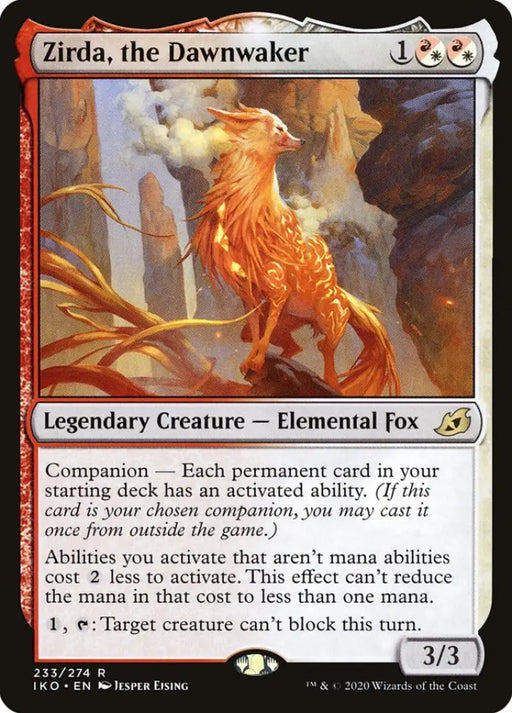 Zirda the Dawnwaker [Ikoria: Lair of Behemoths] - MTG Single