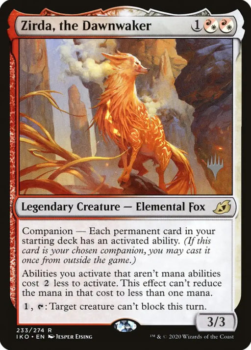 Zirda the Dawnwaker (Promo Pack) [Ikoria: Lair of Behemoths Promos] - MTG Single