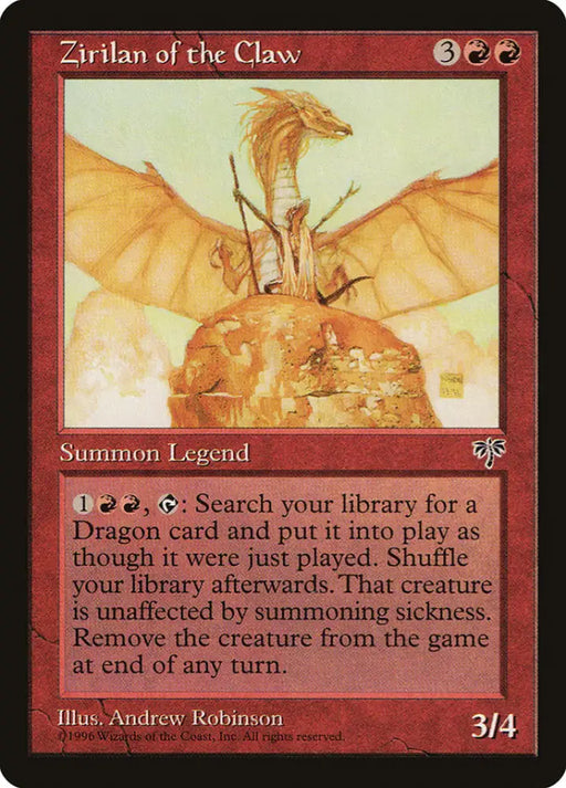 Zirilan of the Claw [Mirage] - MTG Single