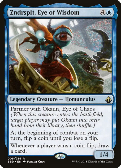 Zndrsplt Eye of Wisdom [Battlebond] - MTG Single