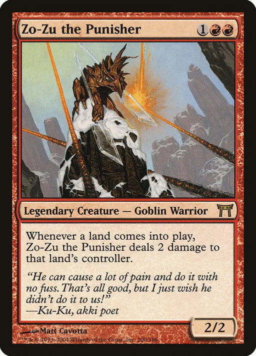 Zo-Zu the Punisher [Champions of Kamigawa] - MTG Single