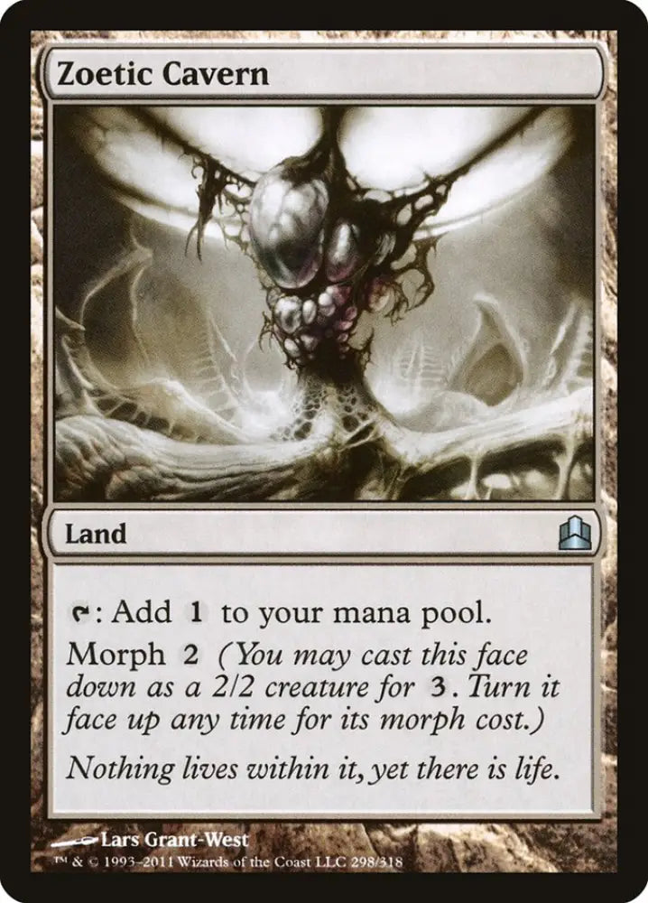 Zoetic Cavern [Commander 2011] - MTG Single