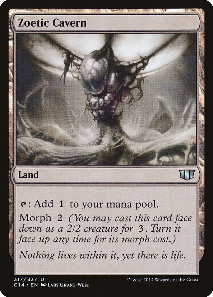 Zoetic Cavern [Commander 2014] - MTG Single