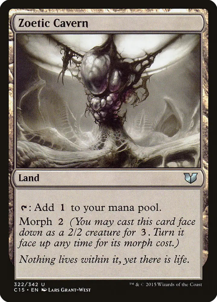 Zoetic Cavern [Commander 2015] - MTG Single
