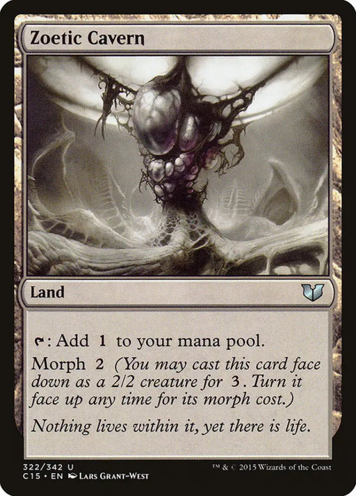 Zoetic Cavern [Commander 2015] - MTG Single