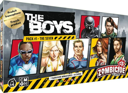 Zombicide 2nd Edition: The Boys Pack #1 - The Seven (ML) - Board Games