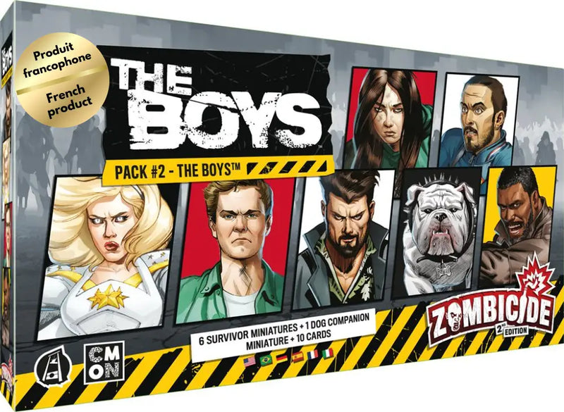 Zombicide 2nd Edition: The Boys Pack #2 - The Boys (ML) - Board Games