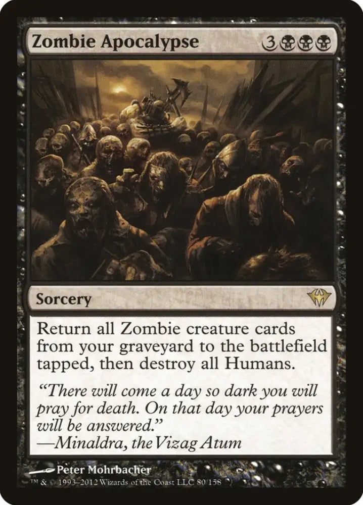 Zombie Apocalypse [Dark Ascension] - MTG Single