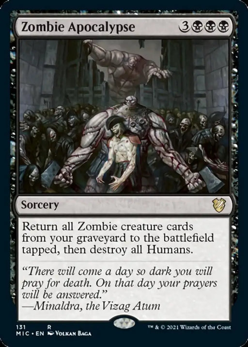 Zombie Apocalypse [Innistrad: Midnight Hunt Commander] - MTG Single