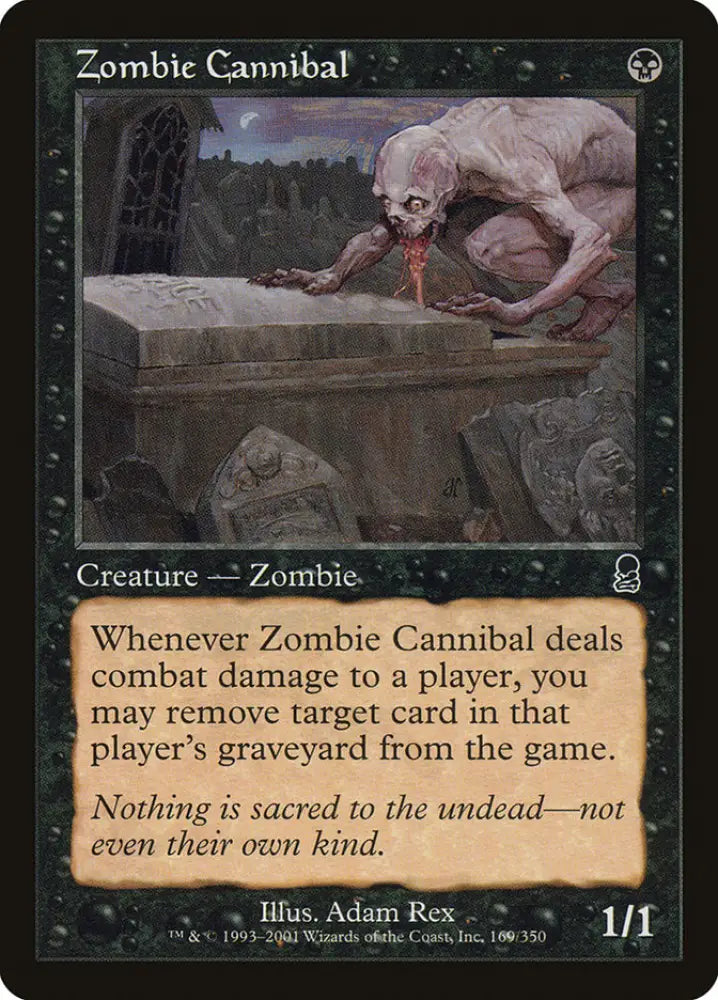 Zombie Cannibal [Odyssey] - MTG Single