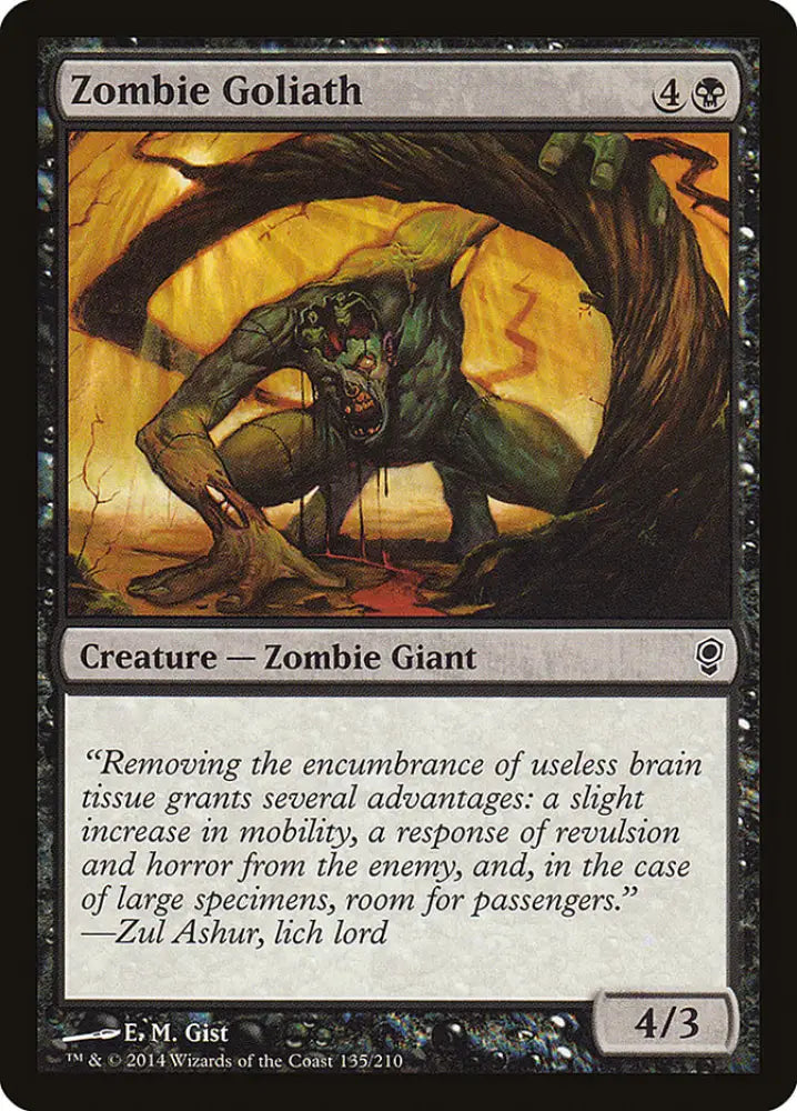 Zombie Goliath [Conspiracy] - MTG Single