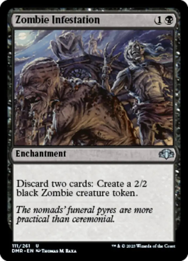 Zombie Infestation [Dominaria Remastered] - MTG Single
