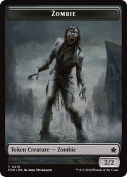 Zombie // Insect Doubled-Sided Token [Foundations Tokens] - MTG Single