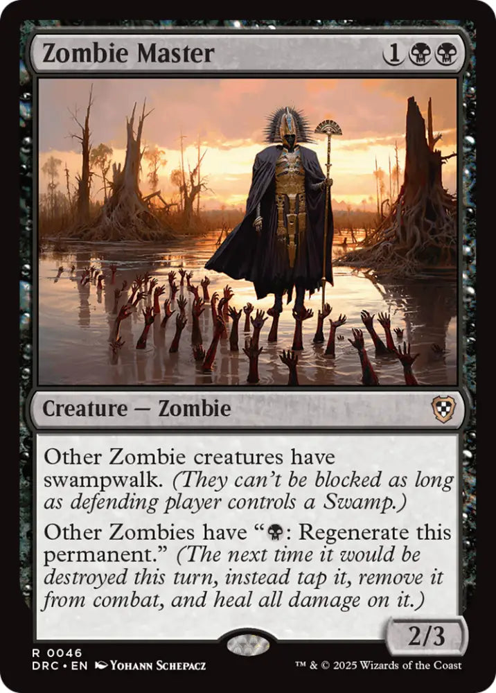 Zombie Master [Aetherdrift Commander] - MTG Single