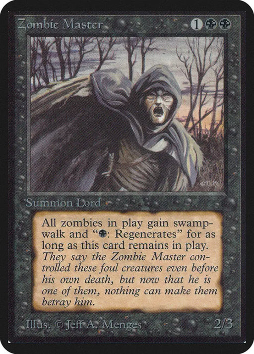 Zombie Master [Alpha Edition] - MTG Single