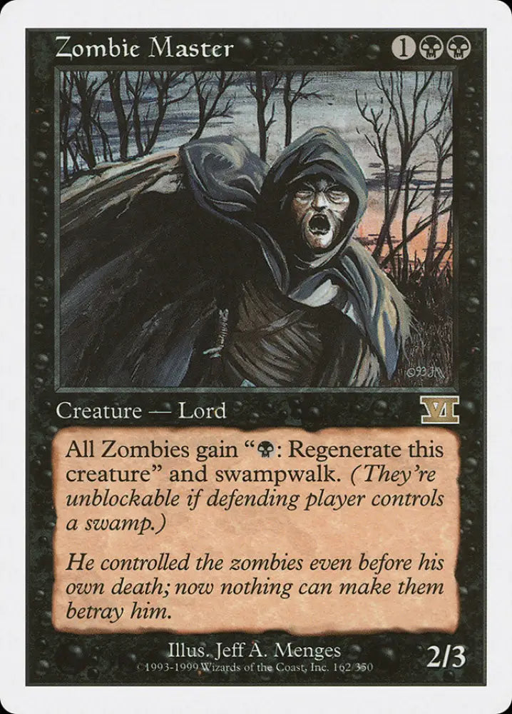 Zombie Master [Classic Sixth Edition] - MTG Single