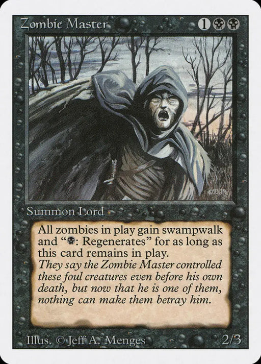 Zombie Master [Revised Edition] - MTG Single