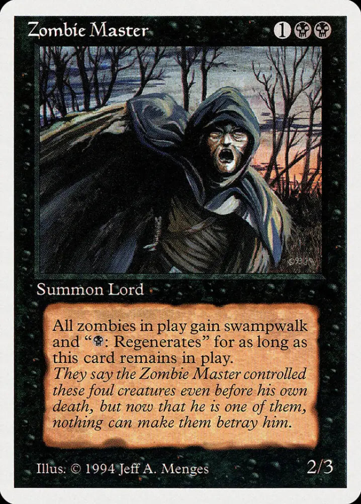 Zombie Master [Summer Magic / Edgar] - MTG Single