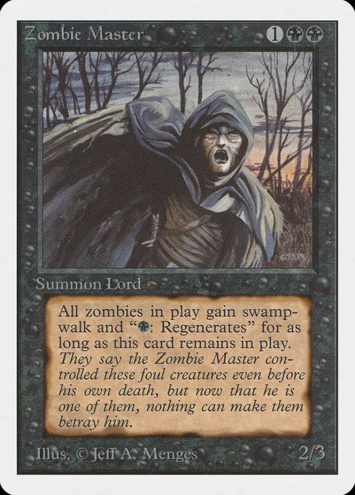 Zombie Master [Unlimited Edition] - MTG Single