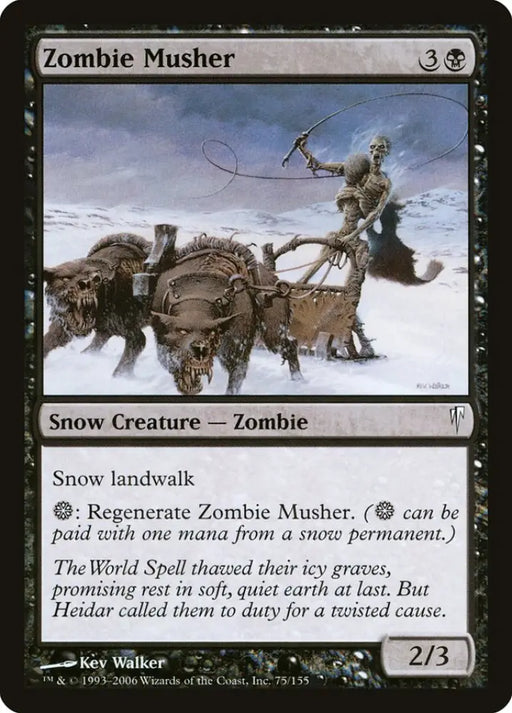Zombie Musher [Coldsnap] - MTG Single