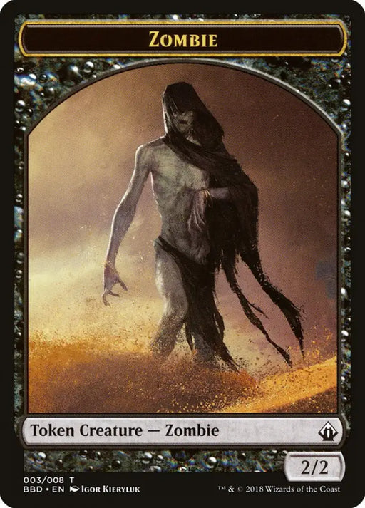 Zombie Token [Battlebond Tokens] - MTG Single