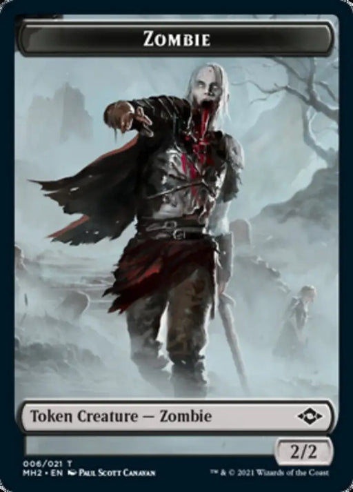 Zombie Token [Modern Horizons 2 Tokens] - MTG Single