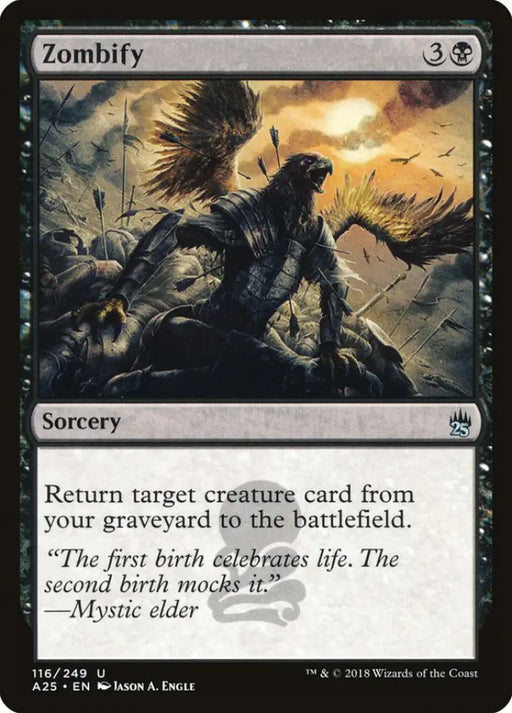Zombify [Masters 25] - MTG Single