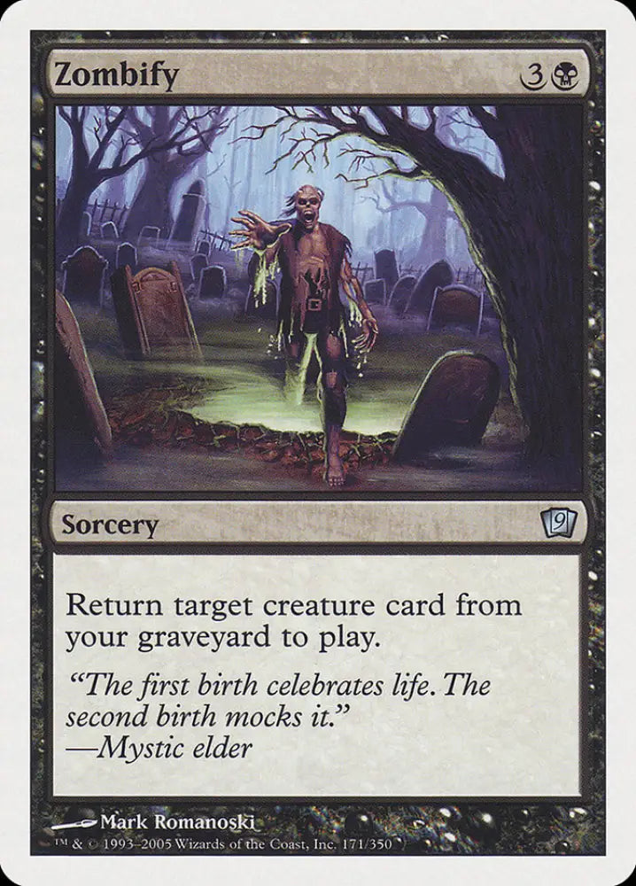 Zombify [Ninth Edition] - MTG Single