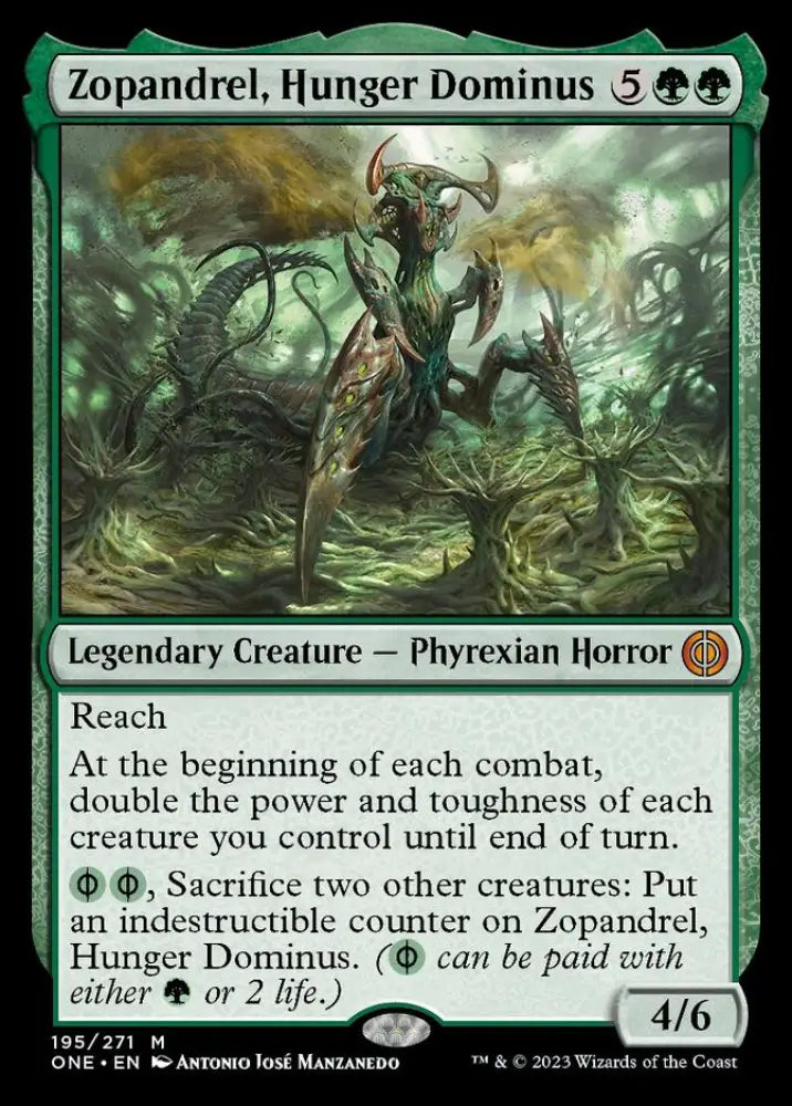 Zopandrel Hunger Dominus [Phyrexia: All Will Be One] - MTG Single