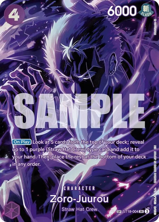 Zoro-Juurou (SP) (ST18-004) [Legacy of the Master]