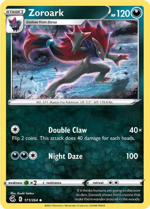 Zoroark (171/264) [Sword & Shield: Fusion Strike] - Pokemon Single