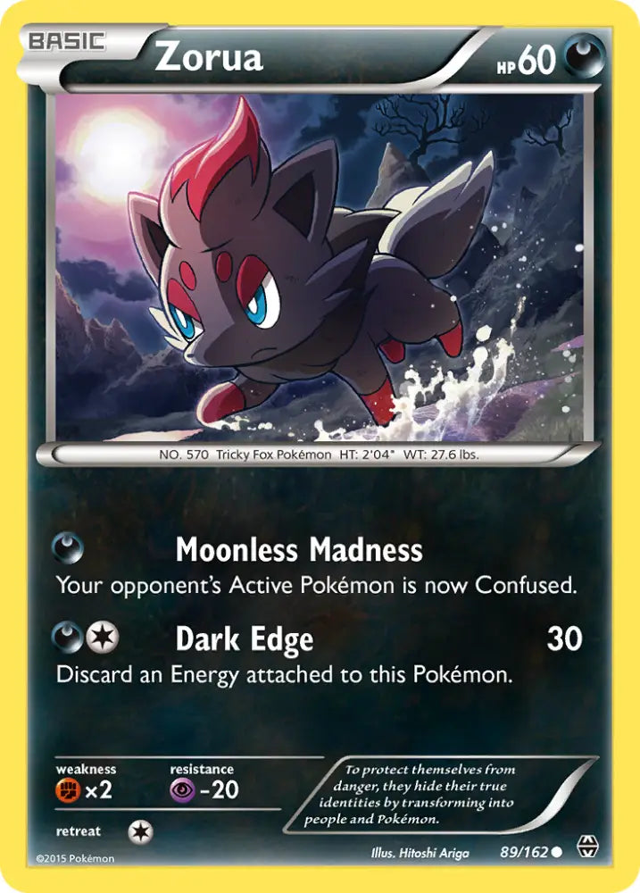 Zorua (89/162) [XY: BREAKthrough] - Pokemon Single