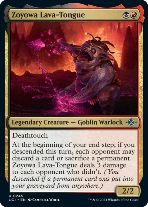 Zoyowa Lava-Tongue [The Lost Caverns of Ixalan] - MTG Single