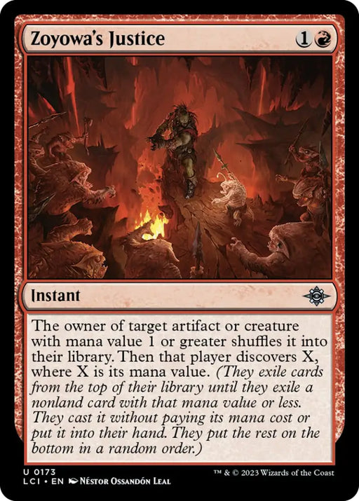 Zoyowa’s Justice [The Lost Caverns of Ixalan] - MTG Single