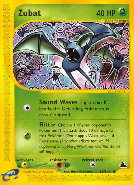 Zubat (117/144) [Skyridge] - Pokemon Single