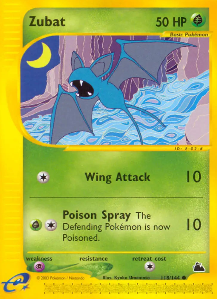 Zubat (118/144) [Skyridge] - Pokemon Single