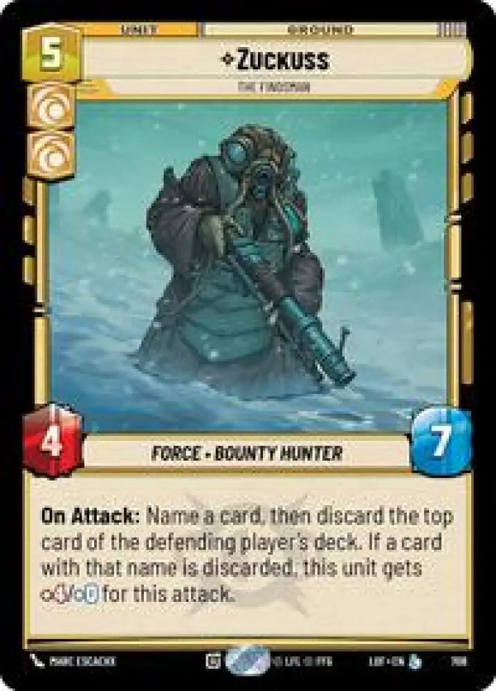 Zuckuss - The Findsman (Foil) (706) [Legends of the Force]