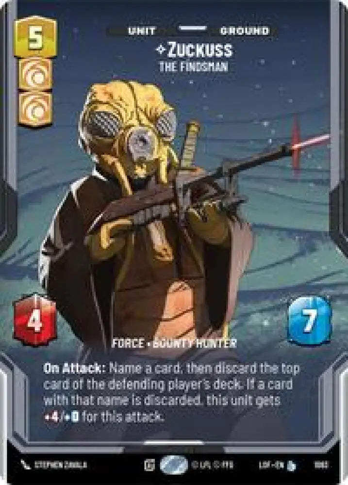 Zuckuss - The Findsman (Prestige Foil) (1093) [Legends of the Force]
