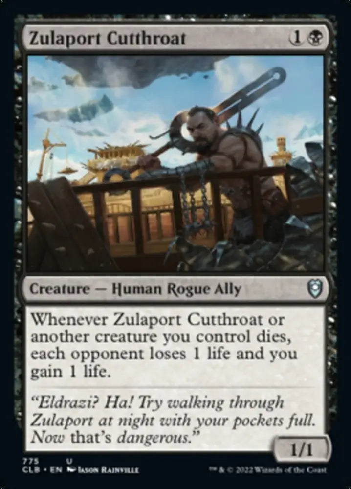 Zulaport Cutthroat [Commander Legends: Battle for Baldur’s Gate] - MTG Single