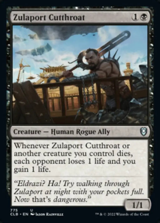 Zulaport Cutthroat [Commander Legends: Battle for Baldur’s Gate] - MTG Single
