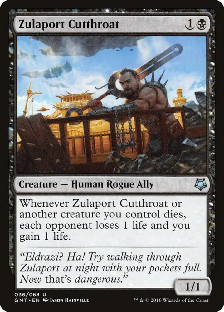 Zulaport Cutthroat [Game Night 2018] - MTG Single