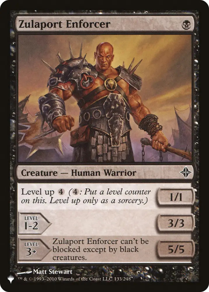 Zulaport Enforcer [The List] - MTG Single