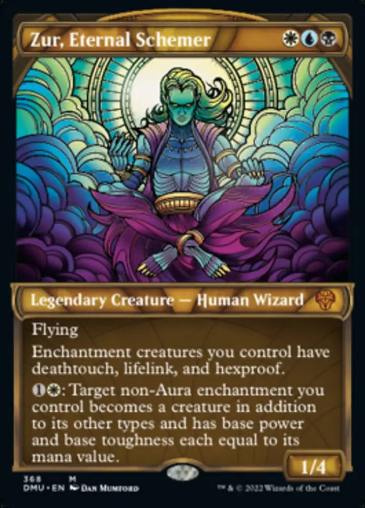 Zur Eternal Schemer (Showcase Textured) [Dominaria United] - MTG Single