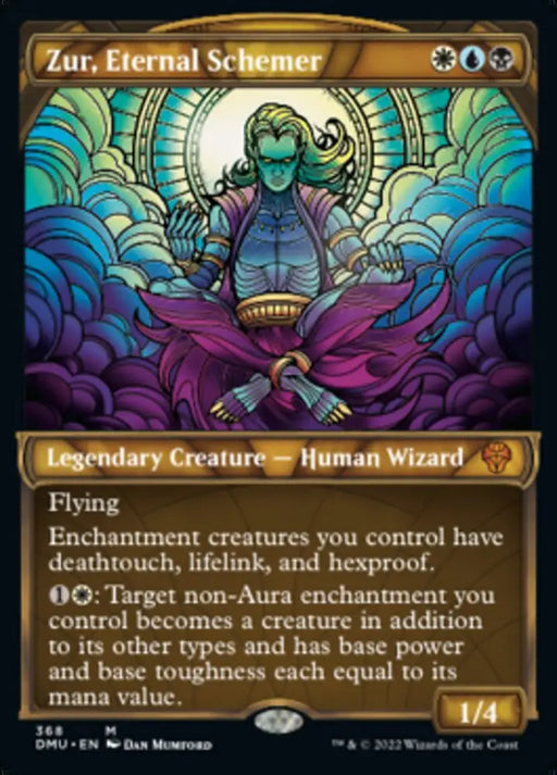 Zur Eternal Schemer (Showcase Textured) [Dominaria United] - MTG Single