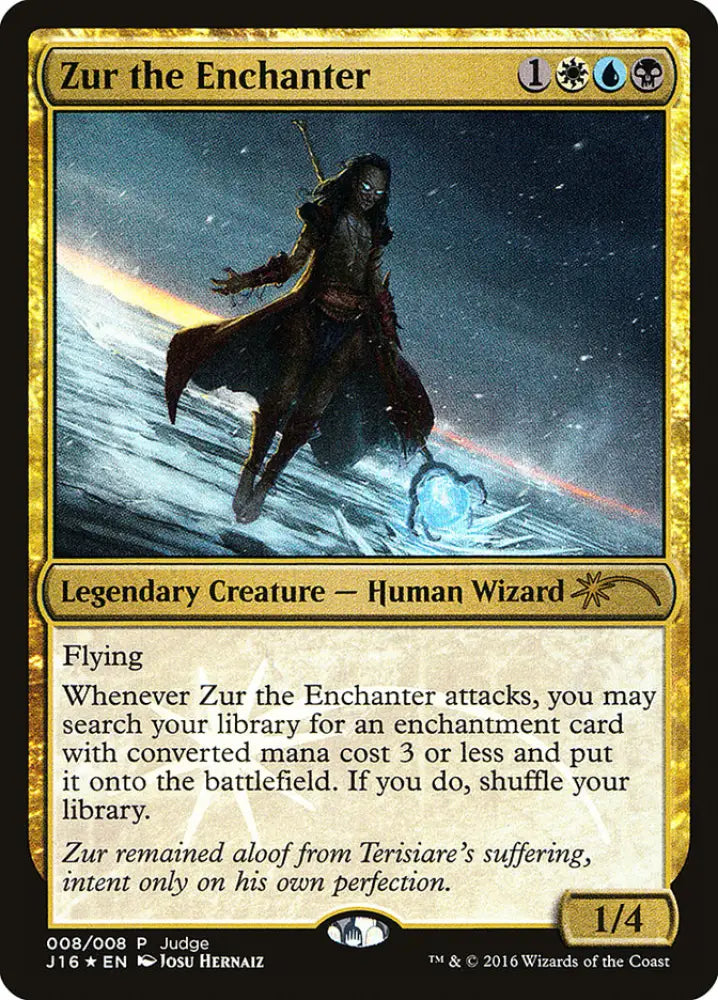 Zur the Enchanter [Judge Gift Cards 2016] - MTG Single