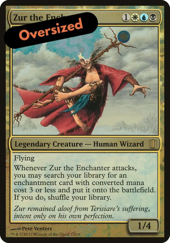 Zur the Enchanter (Oversized) [Commander’s Arsenal Oversized] - MTG Single