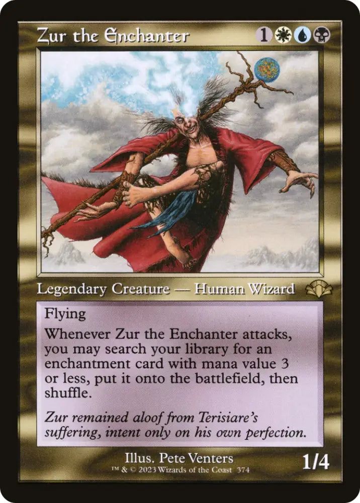 Zur the Enchanter (Retro) [Dominaria Remastered] - MTG Single