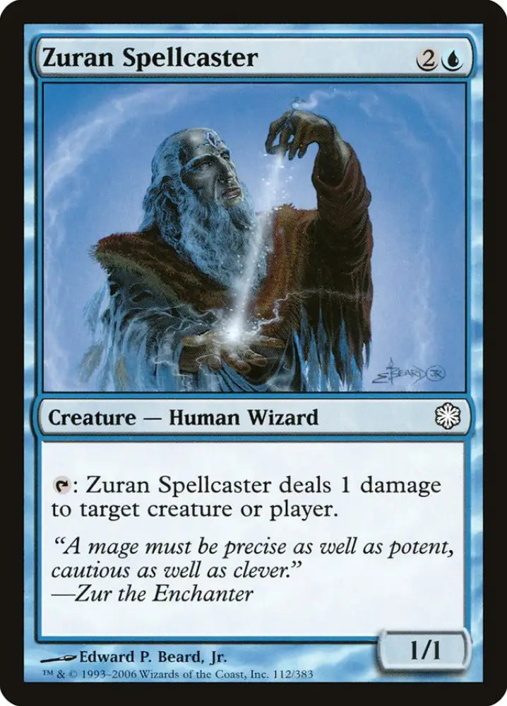 Zuran Spellcaster [Coldsnap Theme Decks] - MTG Single
