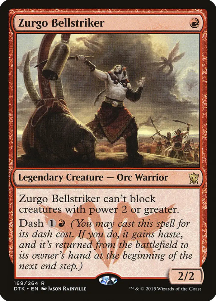 Zurgo Bellstriker [Dragons of Tarkir] - MTG Single